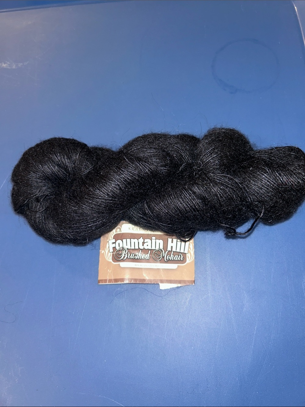 Kraemer Yarns Fountain Hill Brushed Mohair Yarn - Shadow